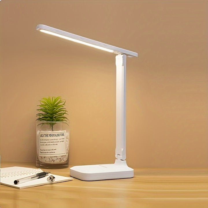LUMOSHADE | 3-Level Touch Dimmable LED Desk Lamp – USB Powered