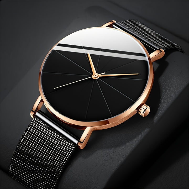 TIMESHIFT | Casual Watch & Jewelry Combo – Digital Quartz Set